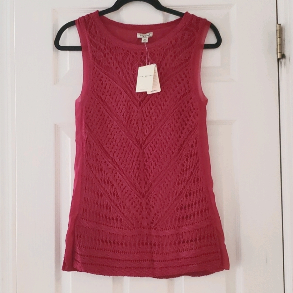 New with Tags Lucky Brand Top Size Extra Small